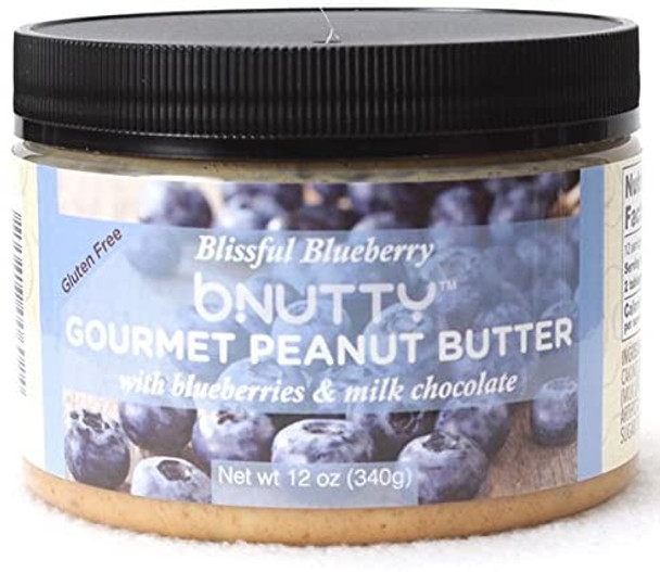 B Nutty: Peanut Butter Blissful Blueberry, 12 Oz