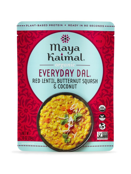 Maya Kaimal: Red Lentil Butternut Squash & Coconut Organic Everyday Dal, 10 Oz