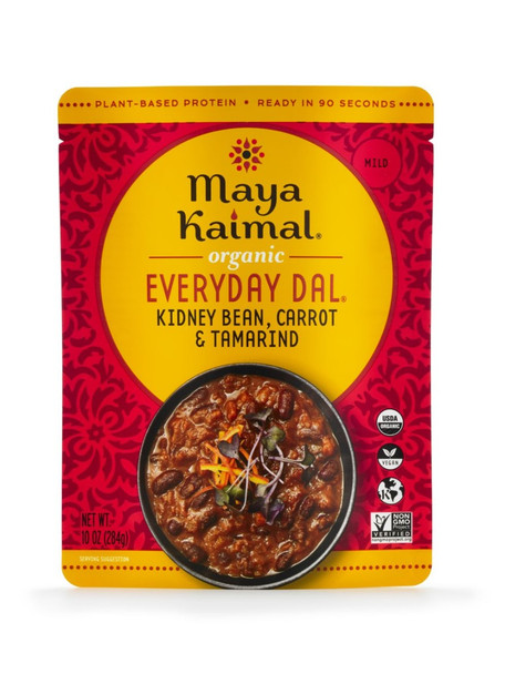 Maya Kaimal: Kidney Bean Carrot & Tamarind Organic Everyday Dal, 10 Oz