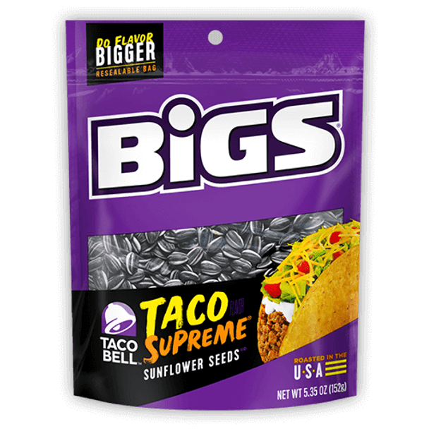 Bigs: Seeds Sunflower Taco Bell, 5.35 Oz