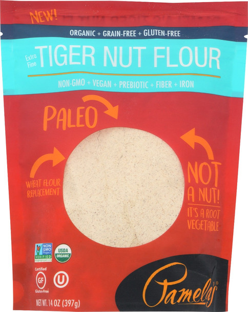 Pamelas: Tiger Nut Flour, 14 Oz