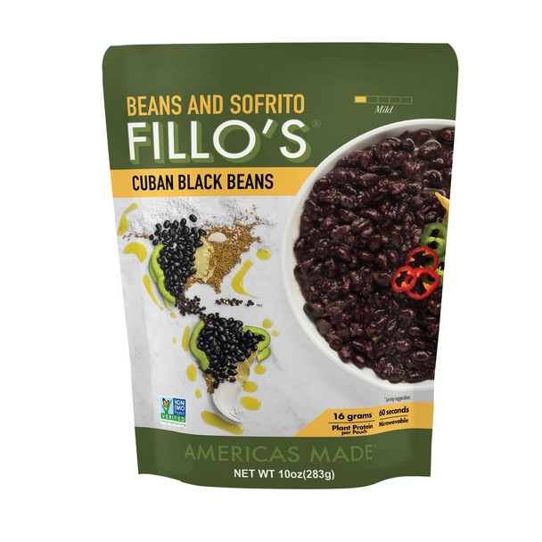 Fillos: Beans Black Cuban, 10 Oz