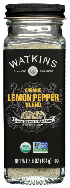 Watkins: Ssnng Lemon Ppr Blend Org, 3.6 Oz
