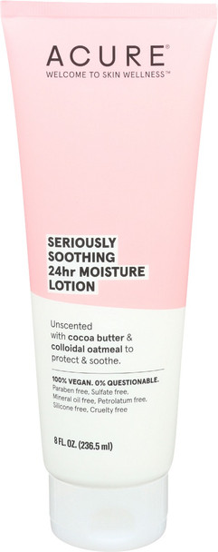 Acure: Seriously Soothing 24hr Moisture Lotion, 8 Fo