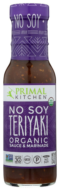 Primal Kitchen: Organic No Soy Teriyaki Sauce And Marinade, 8.5 Oz