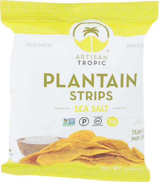 Artisan Tropic: Sea Salt Plantain Strips, 1.2 Oz