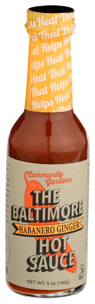 Small Axe Peppers: Sauce Hot Habanero Ginger, 5 Oz