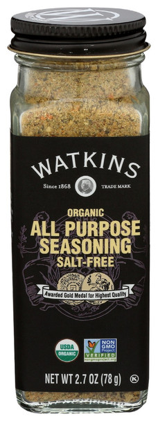 Watkins: All Purpose Seasoning Salt Free, 2.7 Oz