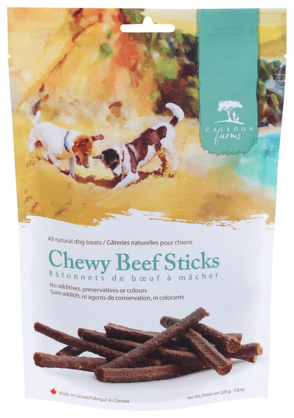 Caledon Farms: Chewy Beef Sticks, 7.8 Oz