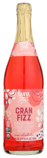 Santa Cruz: Juice Sparkling Cranberry, 25.4 Fo