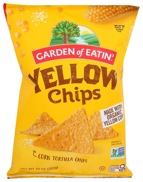 Garden Of Eatin: Chip Tortilla Yellow, 10 Oz