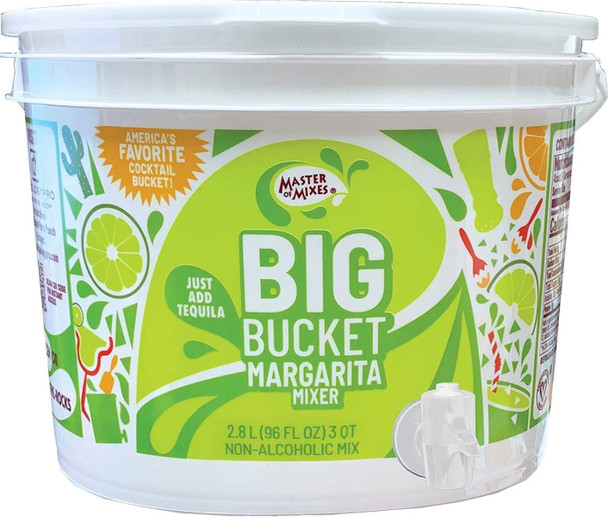 Master Of Mixes: Mix Big Bucket Margarita, 96 Oz