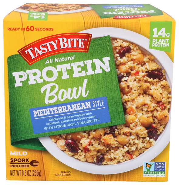 Tasty Bite: Bowl Prtn Mediterranean, 8.8 Oz