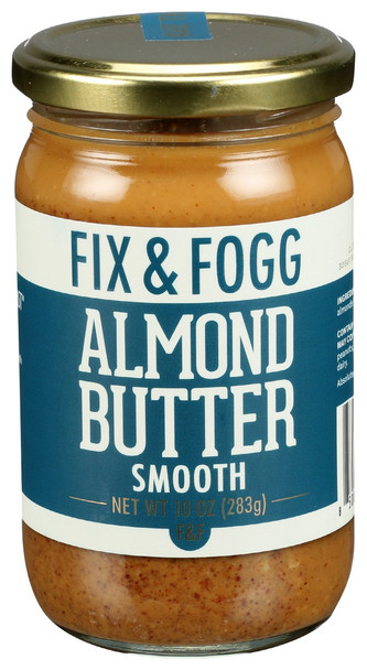 Fix & Fogg: Almond Butter Smooth, 10 Oz