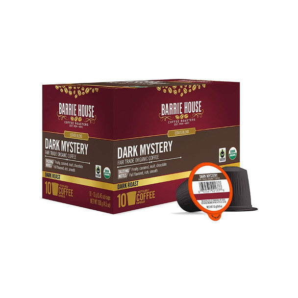 Barrie House: Coffee Dark Mystery Kcup, 4.5 Oz