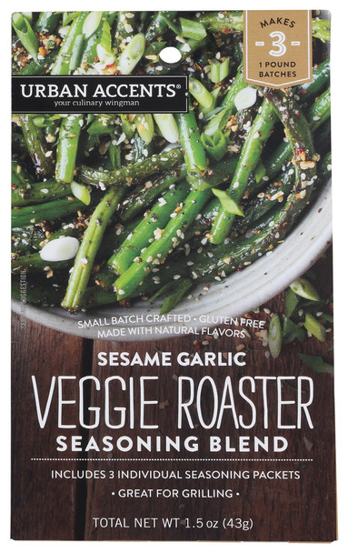 Urban Accents: Sesame Garlic Veggie Roaster, 1.5 Oz