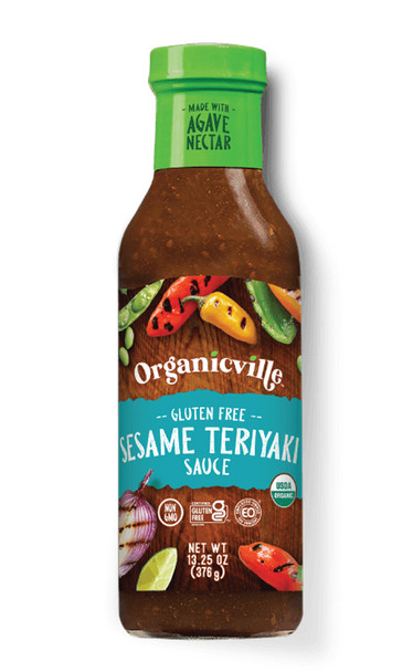 Organicville: Sauce Ssme Teriyaki Org, 13.25 Oz