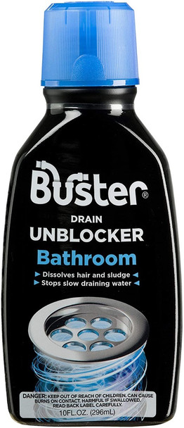 Buster: Drain Unblocker Bathroom, 10 Oz