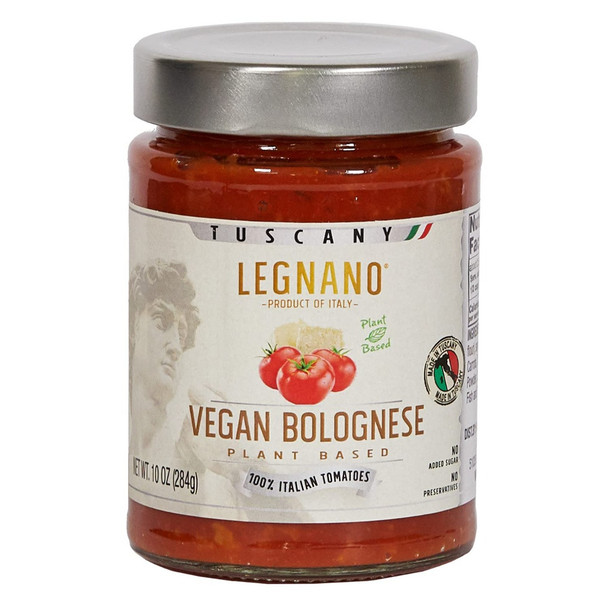 Legnano: Pasta Sauce Bolognese Vegan, 10 Oz