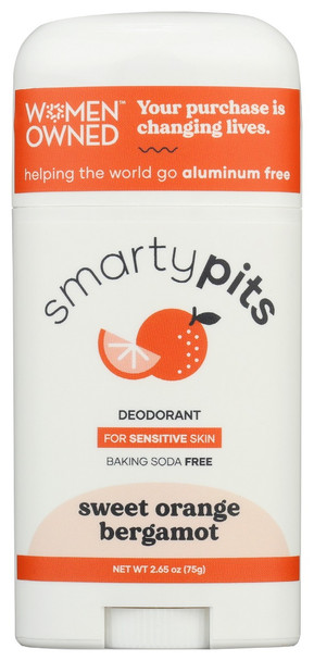 Smartypits:	Sweet Orange Bergamot Sensitive Skin Formula,	2.65 Oz
