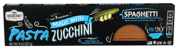 Veggiecraft: Zucchini Spaghetti Pasta, 8 Oz - KHRM00387940