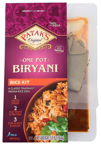 Pataks: Rice Kit Biryani, 5.7 Oz