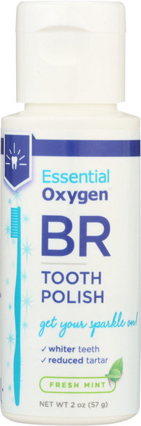 Essential Oxygen: Fresh Mint Tooth Polish, 2 Oz