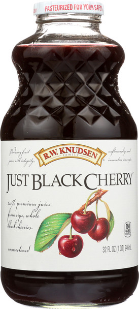 R.w. Knudsen Family: Juice Just Black Cherry, 32 Oz