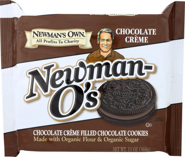 Newmans Own Organic: Cookie Organic Chocolate Crème, 13 Oz