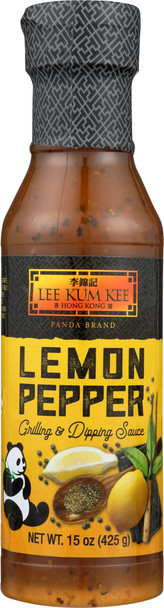 Lee Kum Kee: Lemon Pepper Grilling And Dipping Sauce, 15 Oz