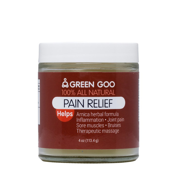 Green Goo: Salve Pain Relief With Arnica Jar, 4 Oz