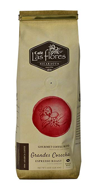 Cafe Las Flores: Coffee Ground Medium Roast, 16 Oz