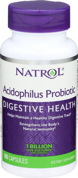 Natrol: Natrol Acidophilus Probiotic 100mg, 100 Cp