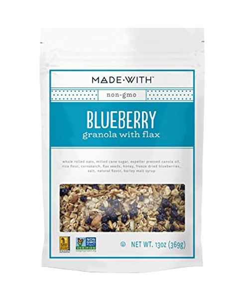 Made With: Blueberry Granola With Flax, 13 Oz