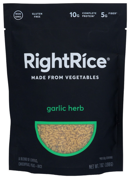 Rightrice: Rice Vegetable Grlc Herb, 7 Oz