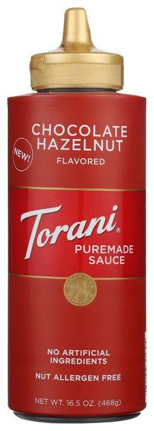 Torani: Sauce Chocolate Hzlnt, 16.5 Oz