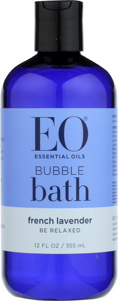 Eo: Serenity Bubble Bath French Lavender With Aloe, 12 Oz