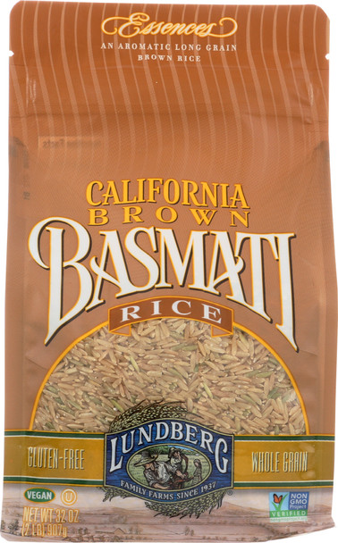 Lundberg: California Brown Basmati Rice, 2 Lb