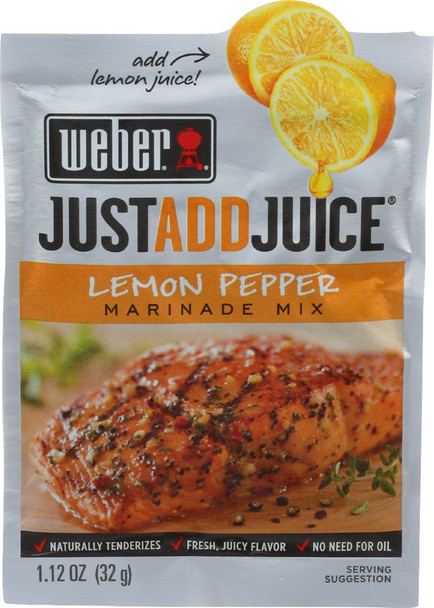 Weber: Lemon Pepper Marinade Mix, 1.12 Oz