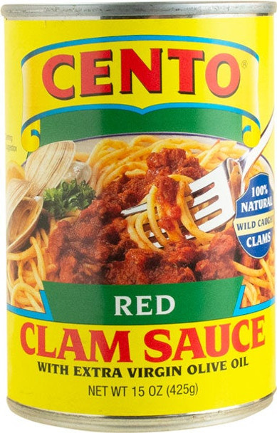 Cento: Sauce Clam Red, 15 Oz