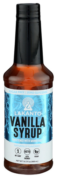 Lakanto: Simple Syrup Vanilla, 16.5 Fo