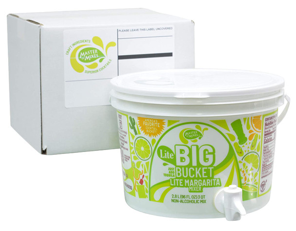 Master Of Mixes: Mix Margarita Lite Bg Buc, 96 Oz