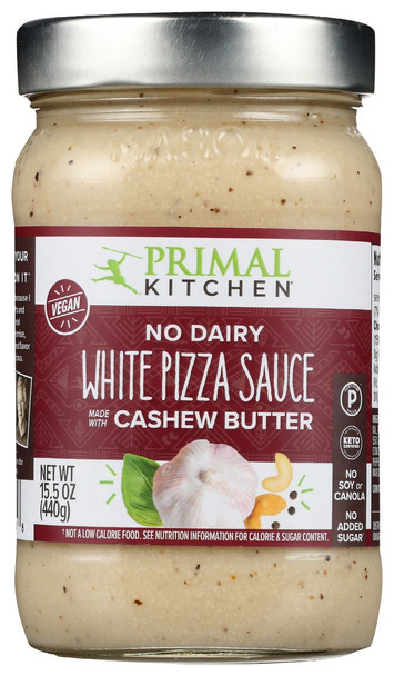 Primal Kitchen: Pizza Sauce Whte No Dairy, 15.5 Oz Primal Kitchen: Pizza Sauce Whte No Dairy, 15.5 Oz