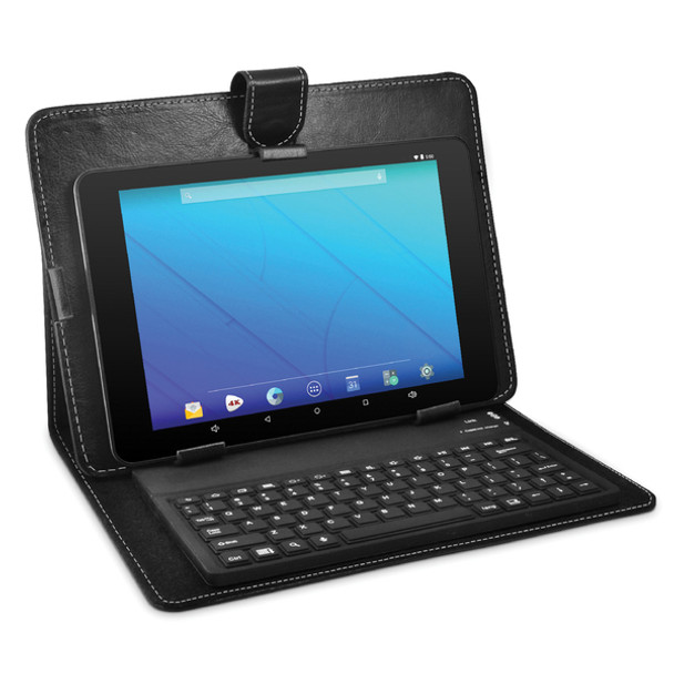 9-Inch Bluetooth(R) Universal Tablet Keyboard Case