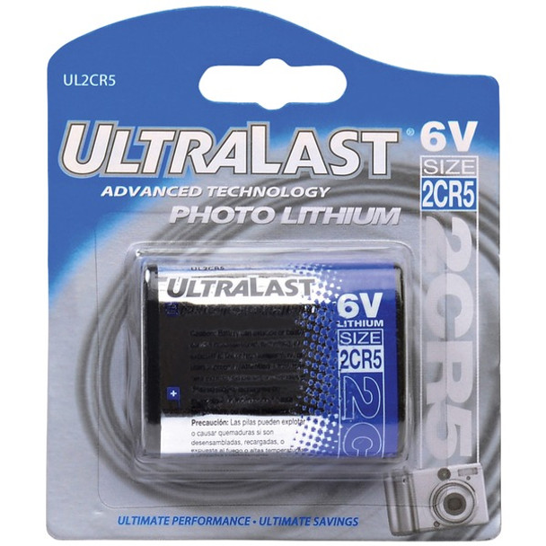 UL2CR5 6-Volt CR5 Lithium Photo Battery