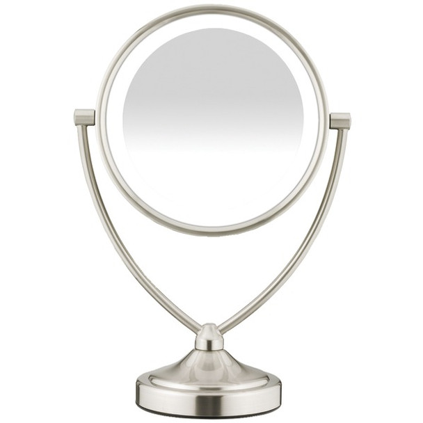 Natural Daytime Lighted Round Mirror