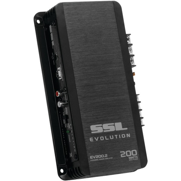 EVOLUTION Series Full-Range 200-Watt 2-Channel MOSFET Class AB Amp (Black)