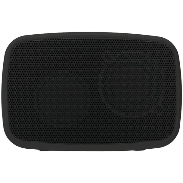 RuggedLife(R) 15-Watt Water-Resistant Bluetooth(R) Rechargeable Speaker and Speakerphone (Black)