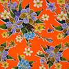 Oilcloth - Hibiscus Orange 208995E