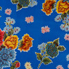 Oilcloth - Chrysanthemum Blue 208995K